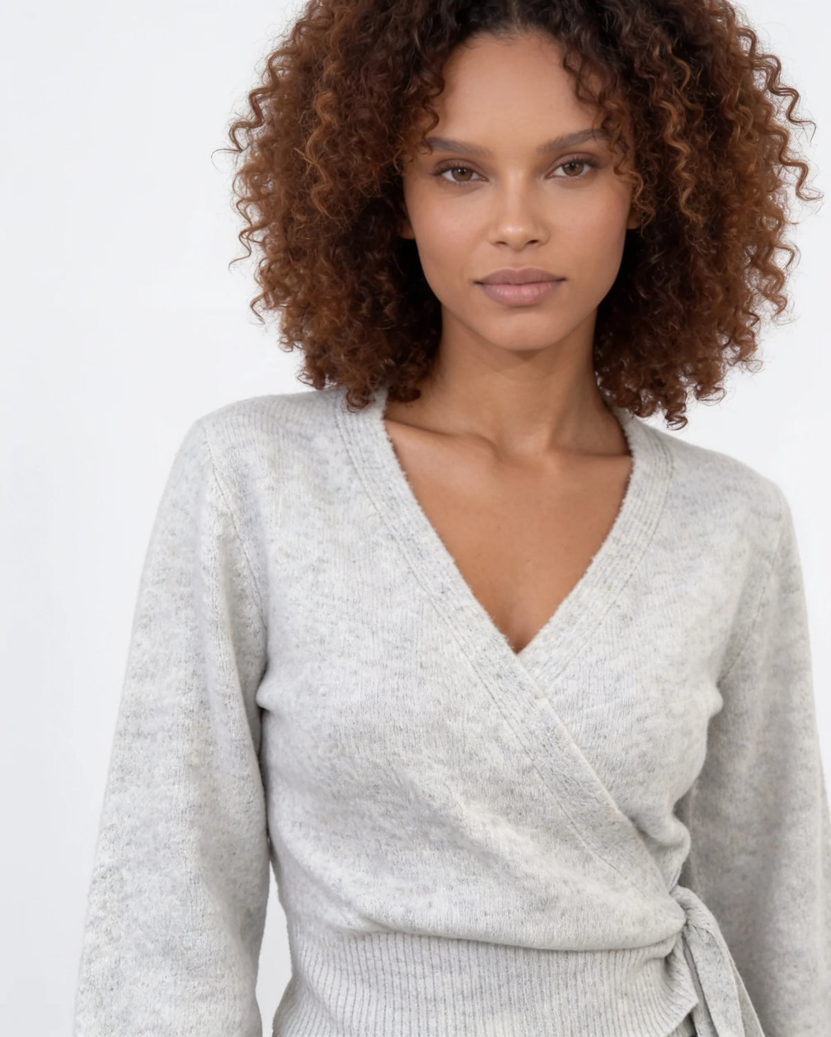Elina Wickelpullover mit V-Ausschnitt