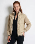 Livia Stepp-Bomberjacke mit Strickärmeln