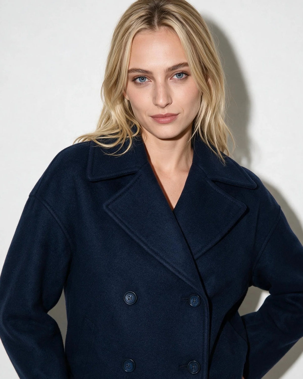 Marlie Kurze Zweireiher-Jacke