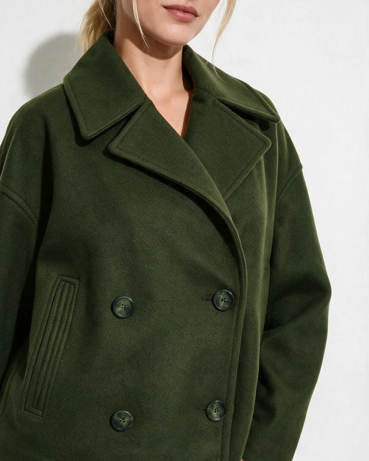 Marlie Kurze Zweireiher-Jacke