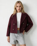 Marlie Kurze Zweireiher-Jacke
