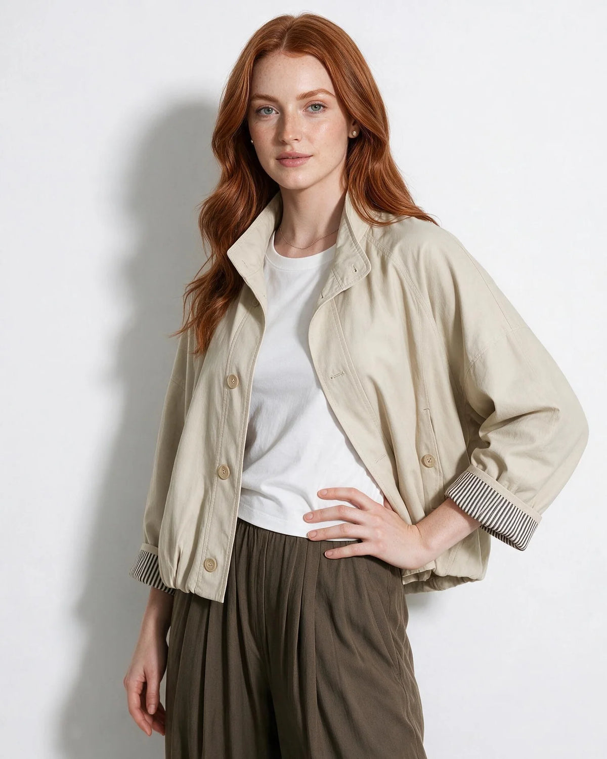 Aveline Jacke mit Stehkragen