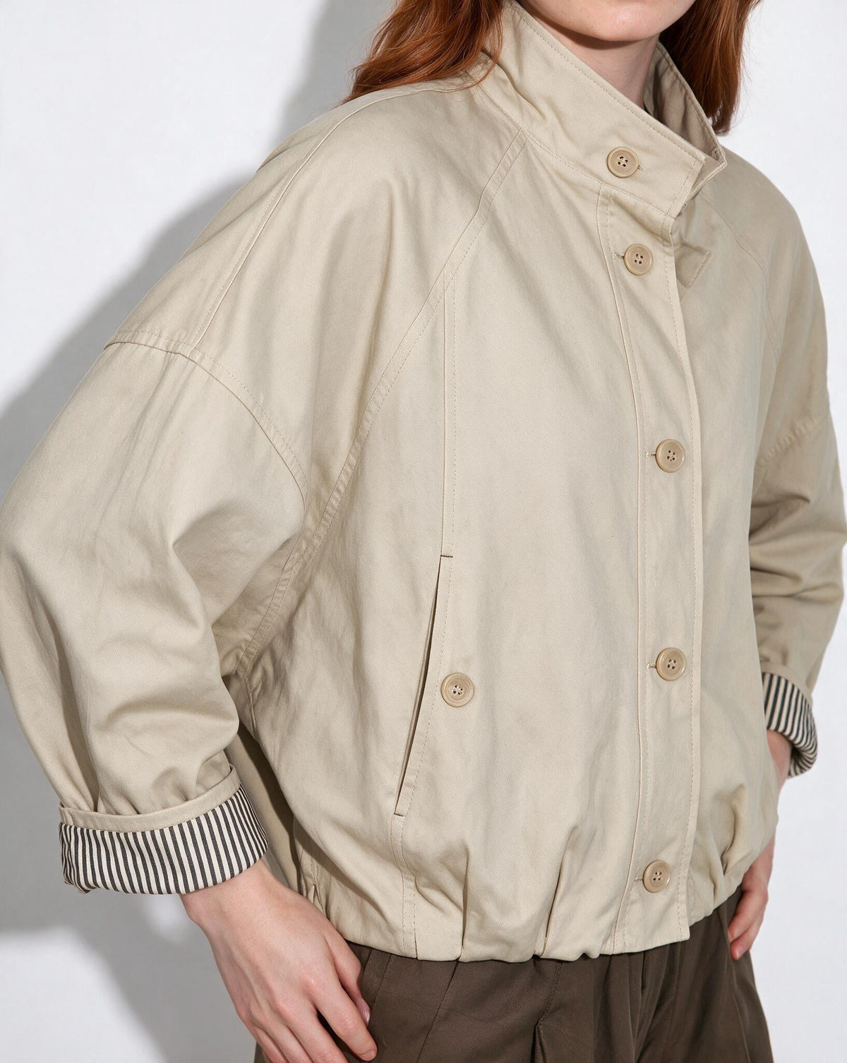 Aveline Jacke mit Stehkragen