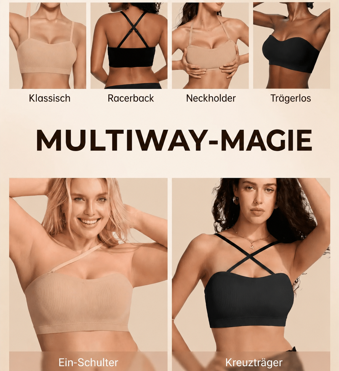 Mila Nahtloser Multiway-BH