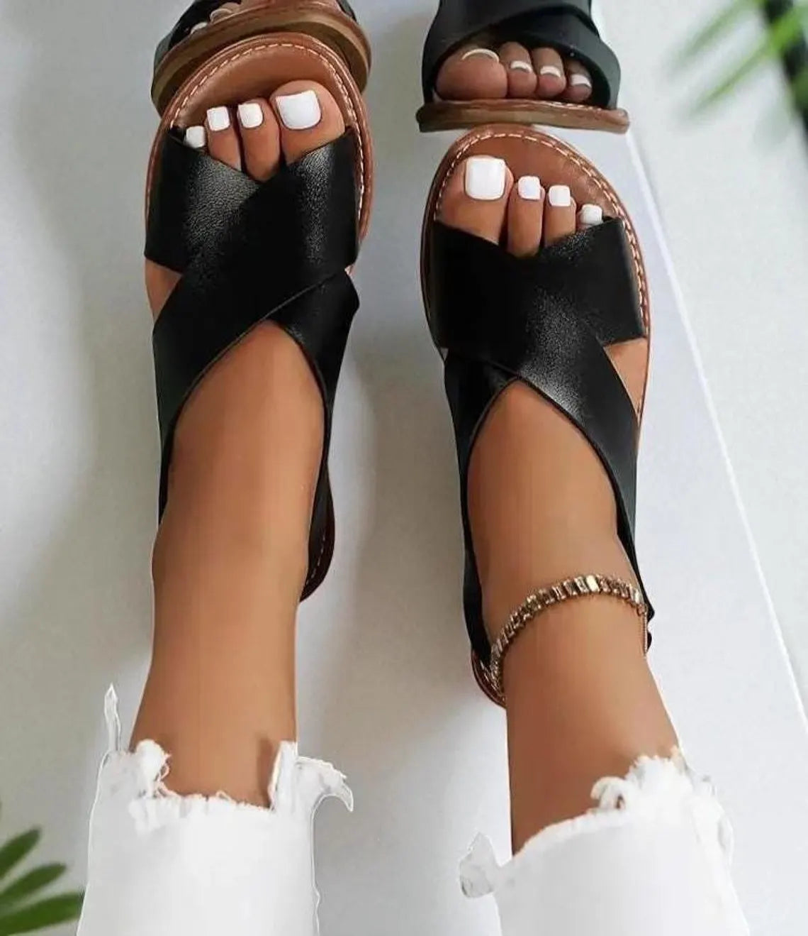 Noelle Riemchensandalen