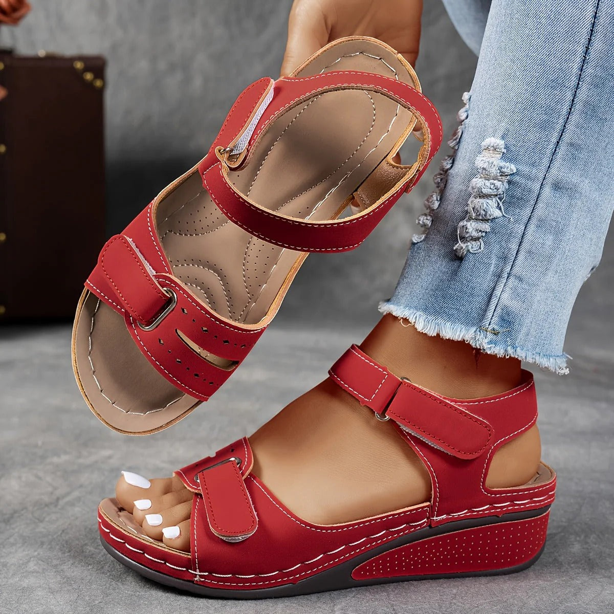 Sofia Orthopädische Komfortsandalen
