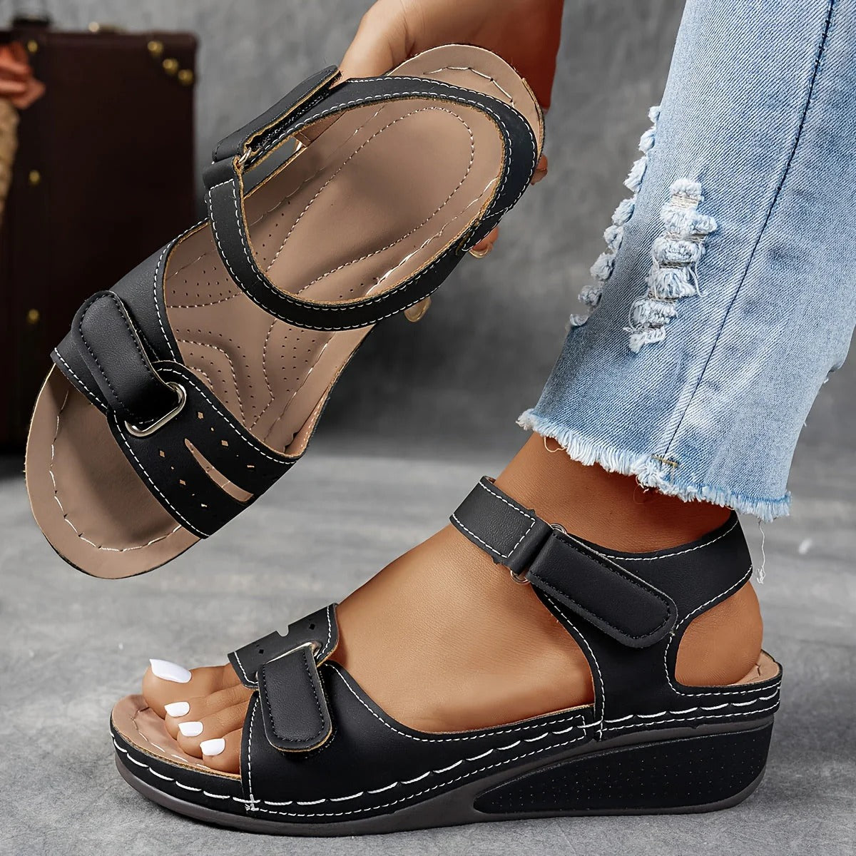 Sofia Orthopädische Komfortsandalen